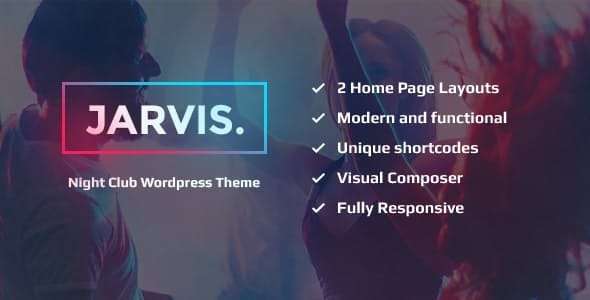 Premium WordPress Theme name: Jarvis