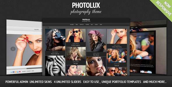 Premium WordPress Theme name: Photolux