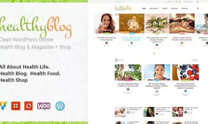 Premium WordPress Theme name: Healthy