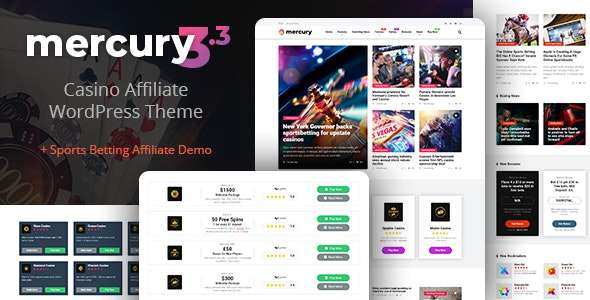 Premium WordPress Theme name: Mercury