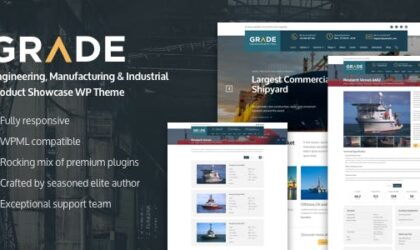 Premium WordPress Theme name: Grade