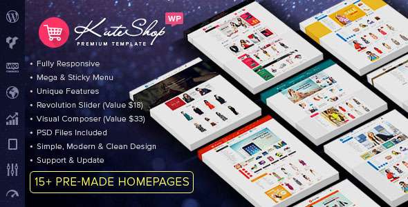 Premium WordPress Theme name: KuteShop