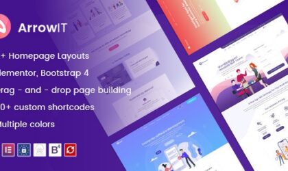 Premium WordPress Theme name: ArrowIT