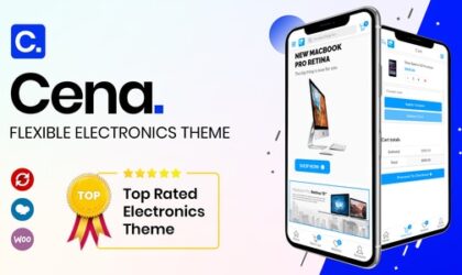 Premium WordPress Theme name: Cena