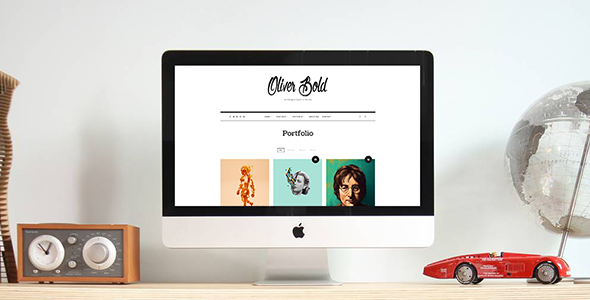 Premium WordPress Theme name: Oliver