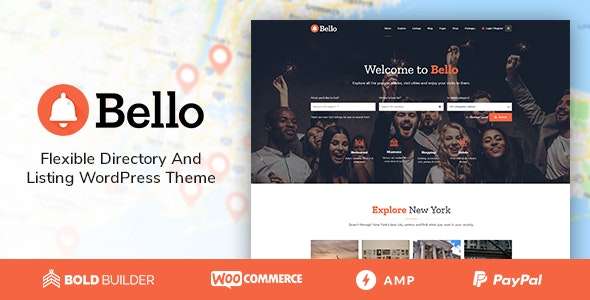 Premium WordPress Theme name: Bello