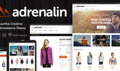 Premium WordPress Theme name: Adrenalin