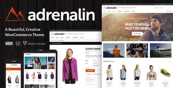 Premium WordPress Theme name: Adrenalin