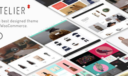 Premium WordPress Theme name: Atelier