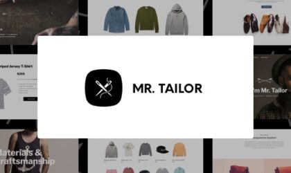 Premium WordPress Theme name: Mr.