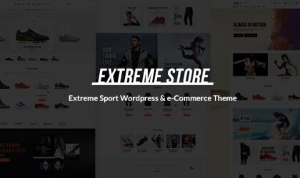 Premium WordPress Theme name: Extreme