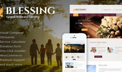 Premium WordPress Theme name: Blessing