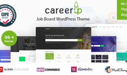 Premium WordPress Theme name: CareerUp