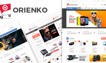 Premium WordPress Theme name: Orienko