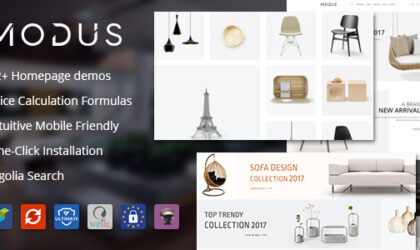 Premium WordPress Theme name: Modus