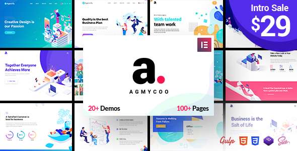 Premium WordPress Theme name: Agmycoo