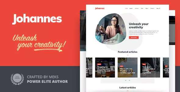 Premium WordPress Theme name: Johannes