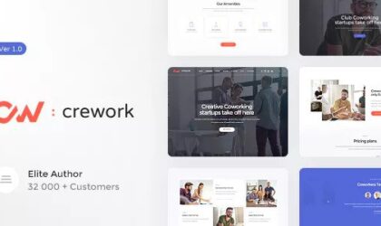 Premium WordPress Theme name: Crework