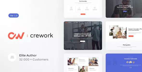 Premium WordPress Theme name: Crework