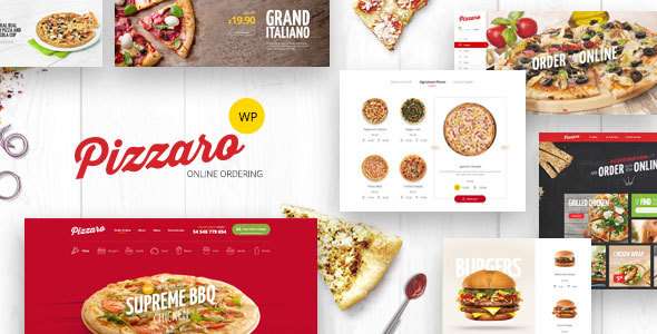 Premium WordPress Theme name: Pizzaro