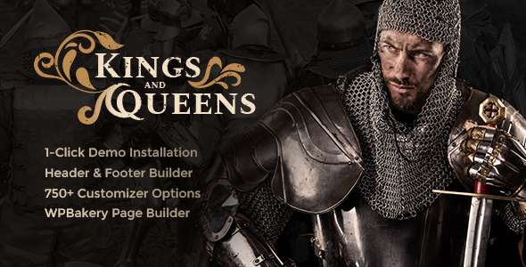 Premium WordPress Theme name: Kings