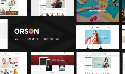 Premium WordPress Theme name: Orson