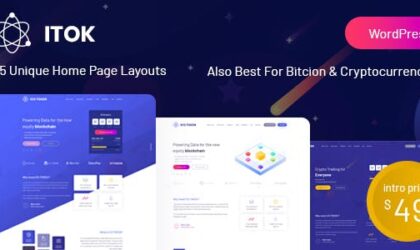 Premium WordPress Theme name: ITok