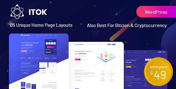 Premium WordPress Theme name: ITok