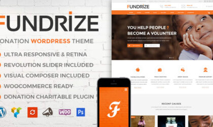 Premium WordPress Theme name: Fundrize