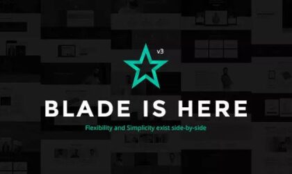 Premium WordPress Theme name: Blade