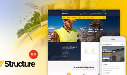 Premium WordPress Theme name: Structure