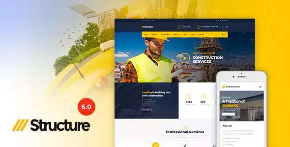 Premium WordPress Theme name: Structure