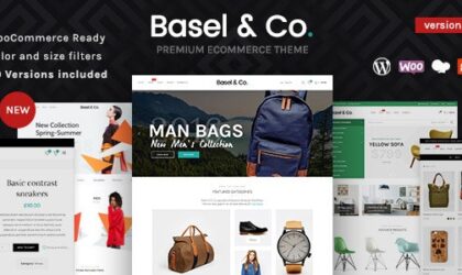 Premium WordPress Theme name: Basel