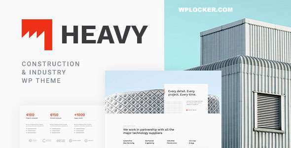 Premium WordPress Theme name: Heavy