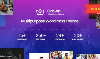 Premium WordPress Theme name: Crown