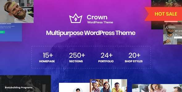 Premium WordPress Theme name: Crown