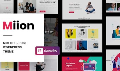 Premium WordPress Theme name: Miion