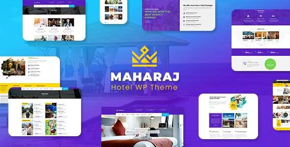 Premium WordPress Theme name: Maharaj