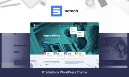 Premium WordPress Theme name: Setech