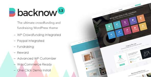 Premium WordPress Theme name: Backnow