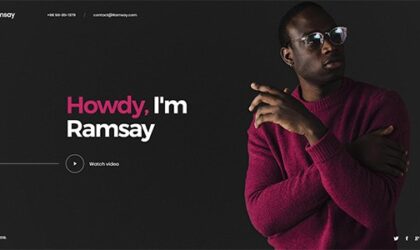 Premium WordPress Theme name: Ramsay