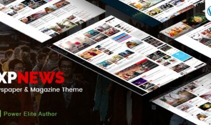 Premium WordPress Theme name: ExpNews