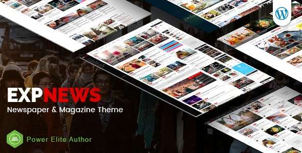 Premium WordPress Theme name: ExpNews