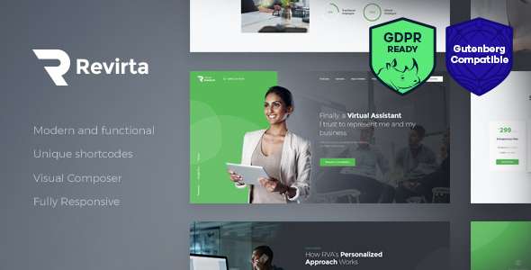 Premium WordPress Theme name: Revirta