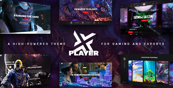 Premium WordPress Theme name: PlayerX