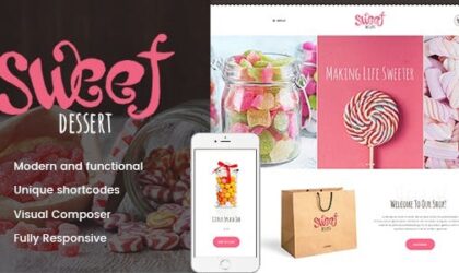 Premium WordPress Theme name: Sweet