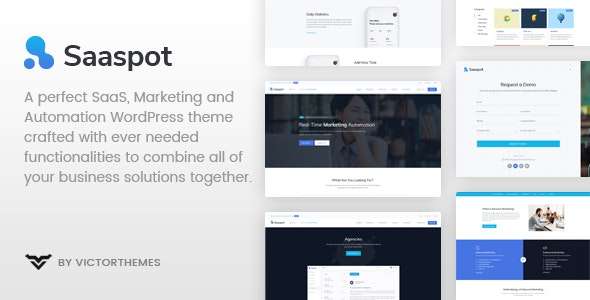 Premium WordPress Theme name: SaaSpot