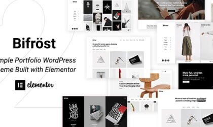 Premium WordPress Theme name: Bifrost