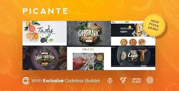 Premium WordPress Theme name: Picante