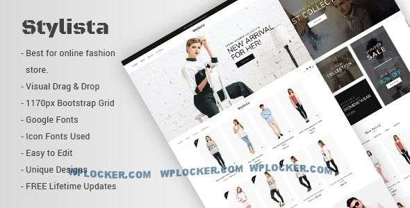 Premium WordPress Theme name: Stylista